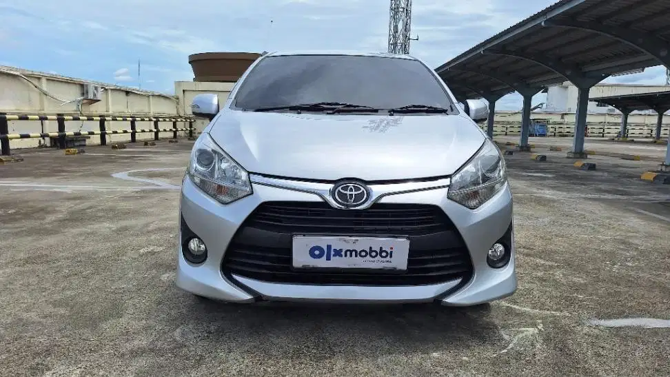 Pajak Panjang TDP 6JT Toyota Agya 1.2 G Bensin-AT 2019 Silver