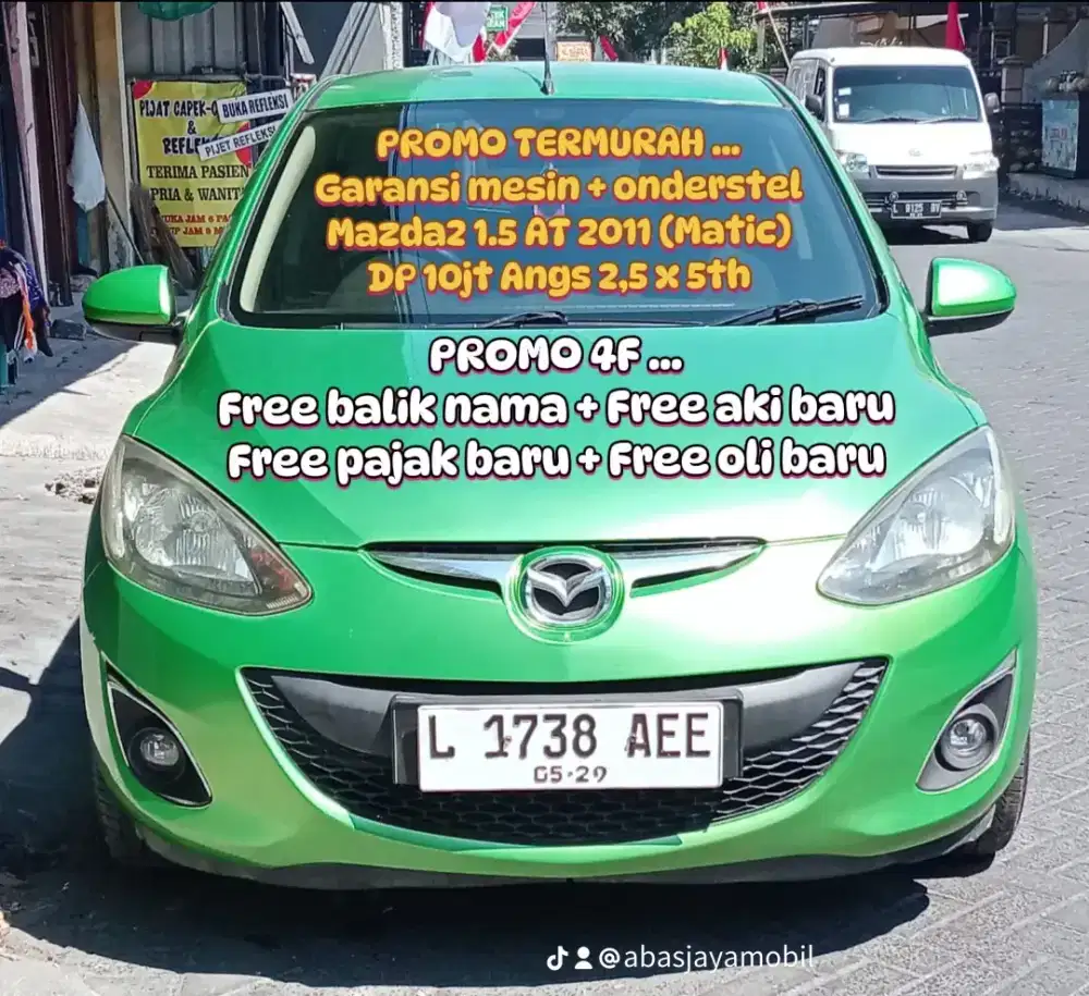 PROMO 4F : FREE balik nama, FREE pajak baru, FREE aki baru, FREE oli