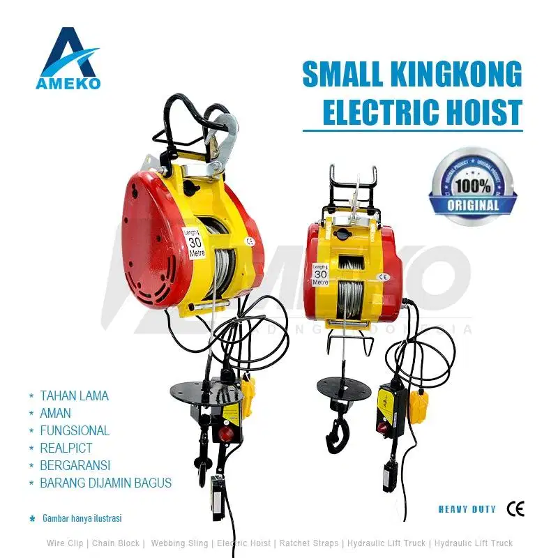 ELECTRIC BABY WINCH HOIST - AMEKO TEKNIK