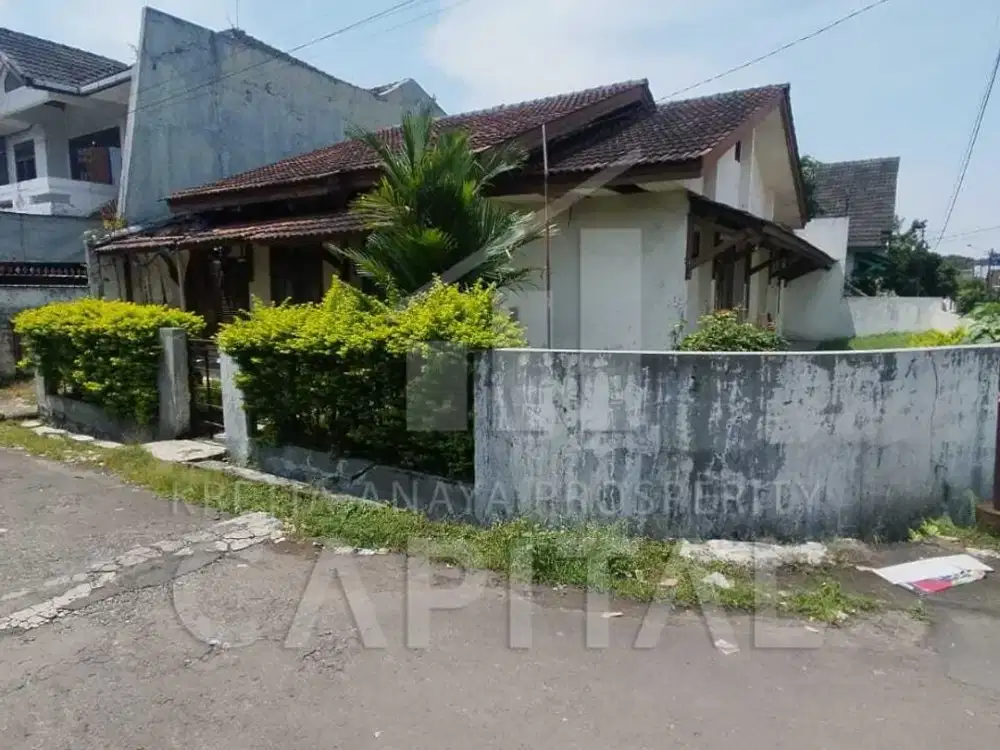 RUMAH HITUNG TANAH DI KOPO PERMAI 3 TIDAK JAUH DARI MAINROAD