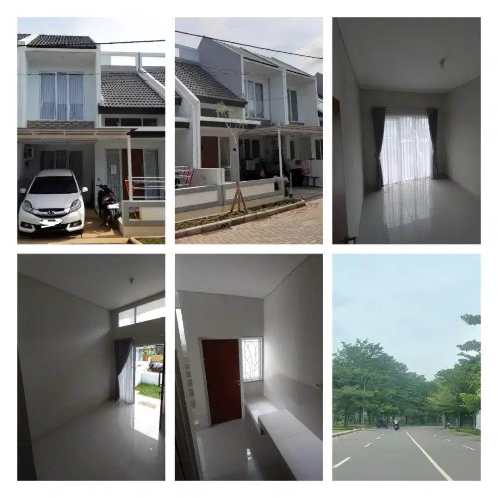 Disewakan Bulanan Rumah Cluster Kamila II @Garden Sawangan