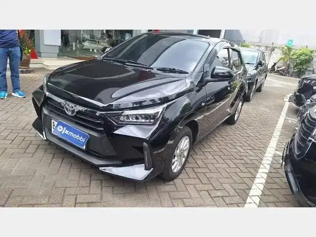 Like New TDP 8JT Toyota Agya 1.2 G Bensin-AT 2023 Hitam