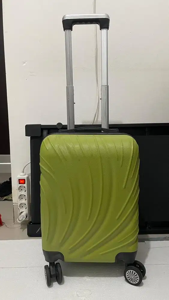 Koper Cabin 18 inch Hard-cover Hijau