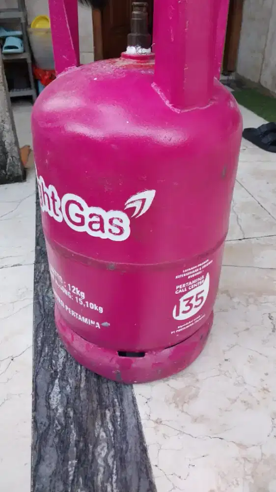 Jual tabung gas pink 12 kg kosong