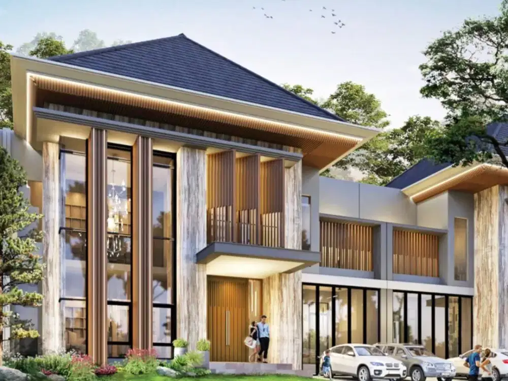 Rumah Gress Minimalis 2 Lt Mewah Pakuwon City Araya