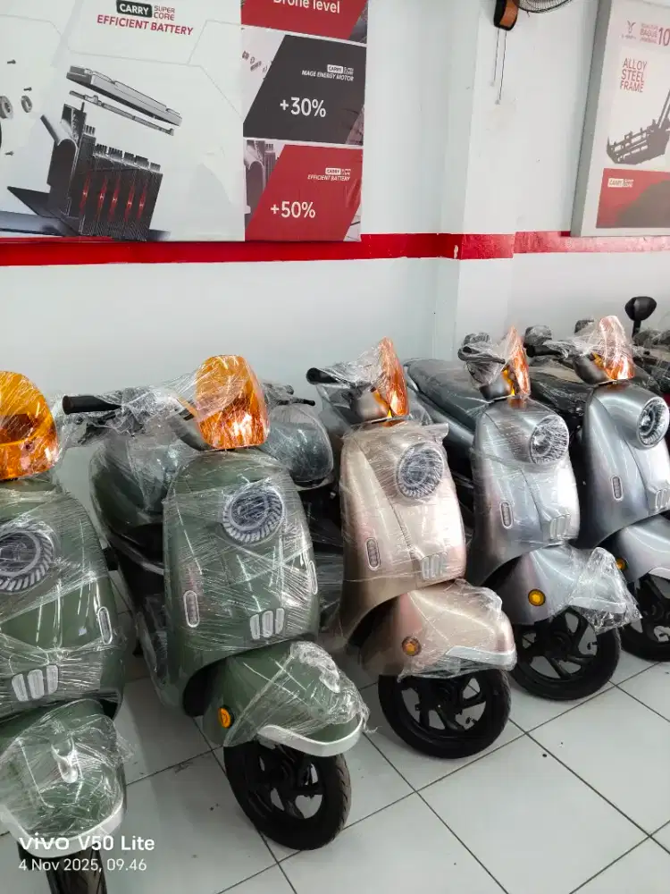 Sepeda listrik u winfly T65L batrei litium garansi 2 tahun