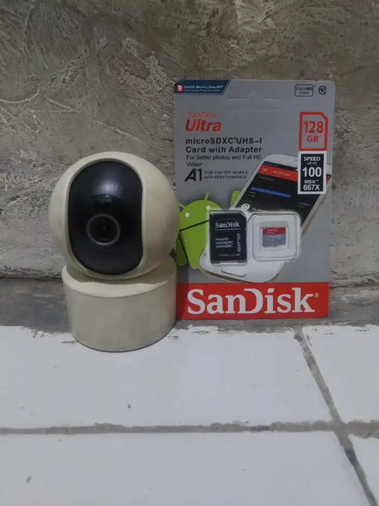 Cctv mi home + kartu sd 128gb