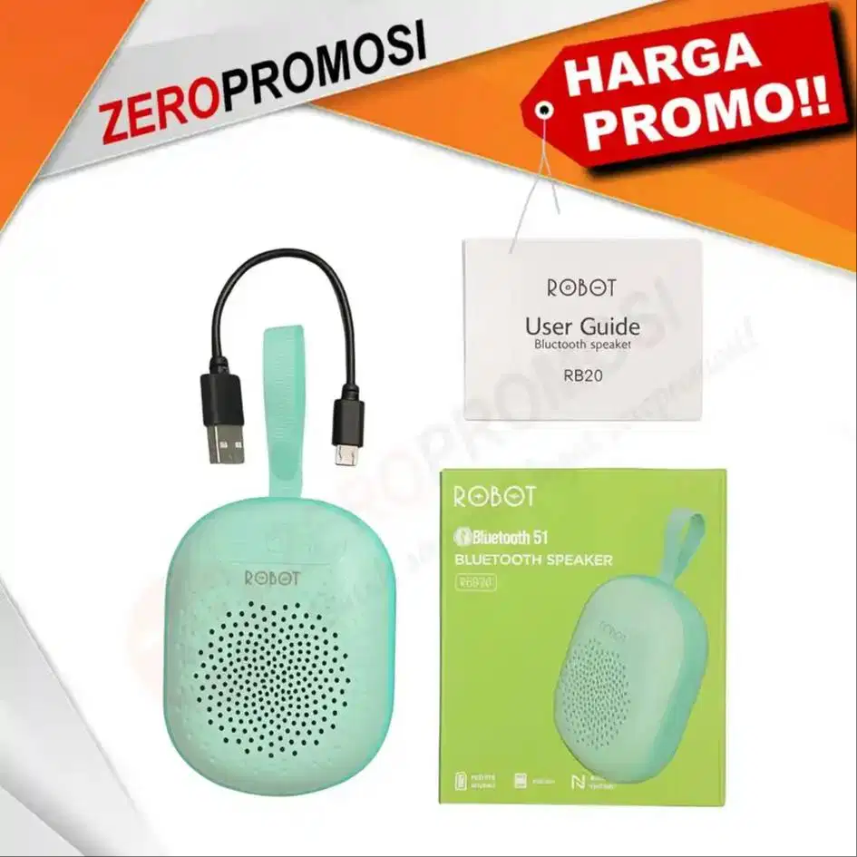 Souvenir Event Speaker Robot RB20 Custom Logo Harga Grosir