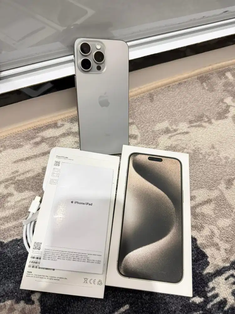 Iphone 15 Promax 256 Gb Titanium Ex Ibox