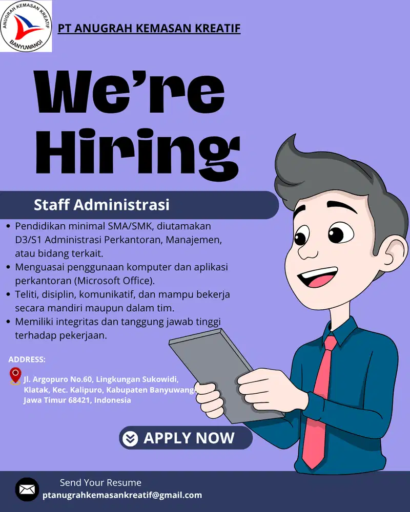 Staff Administrasi