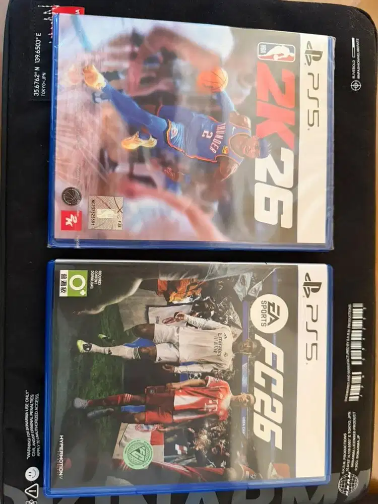 PS5 EA FC26 dan NBA 2K26