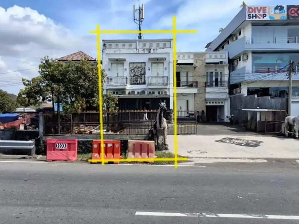 Ruko Cocok Untuk Kantor Disewakan, di Sanur, Denpasar Area