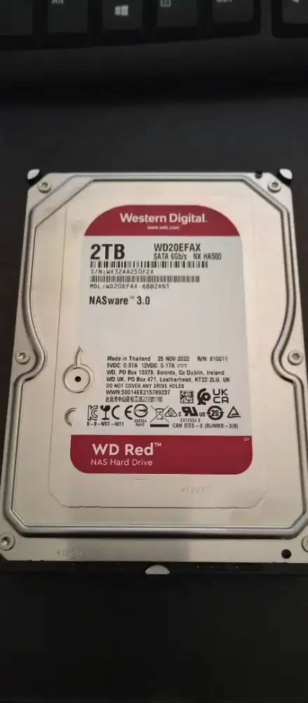 HARDDISK PC 2TB (Uk 3,5) New