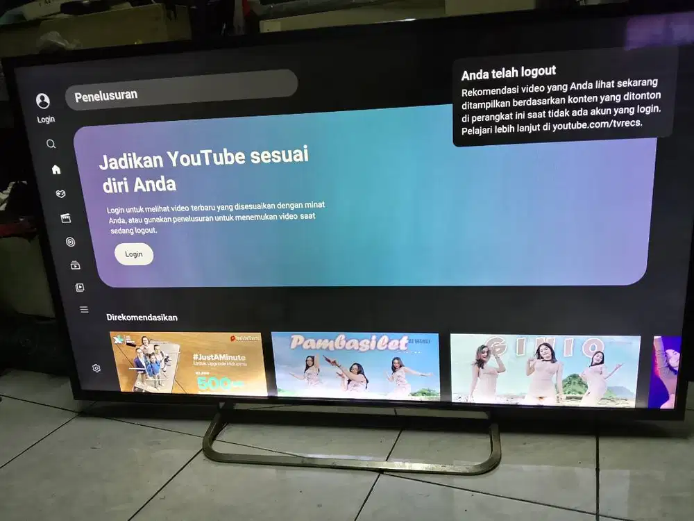 SONY 60 inc + ANDROID BOX