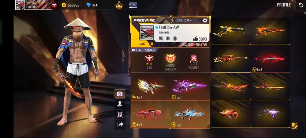 DIJUAL FREEFIRE SULTAN