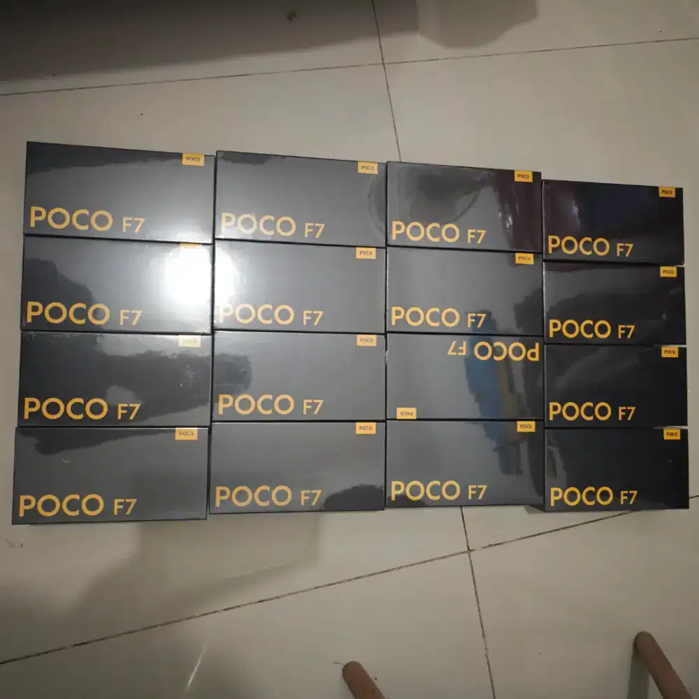 POCO F7 12/512 5G GARANSI RESMI XIAOMI 15 BULAN NO REPACK NEW