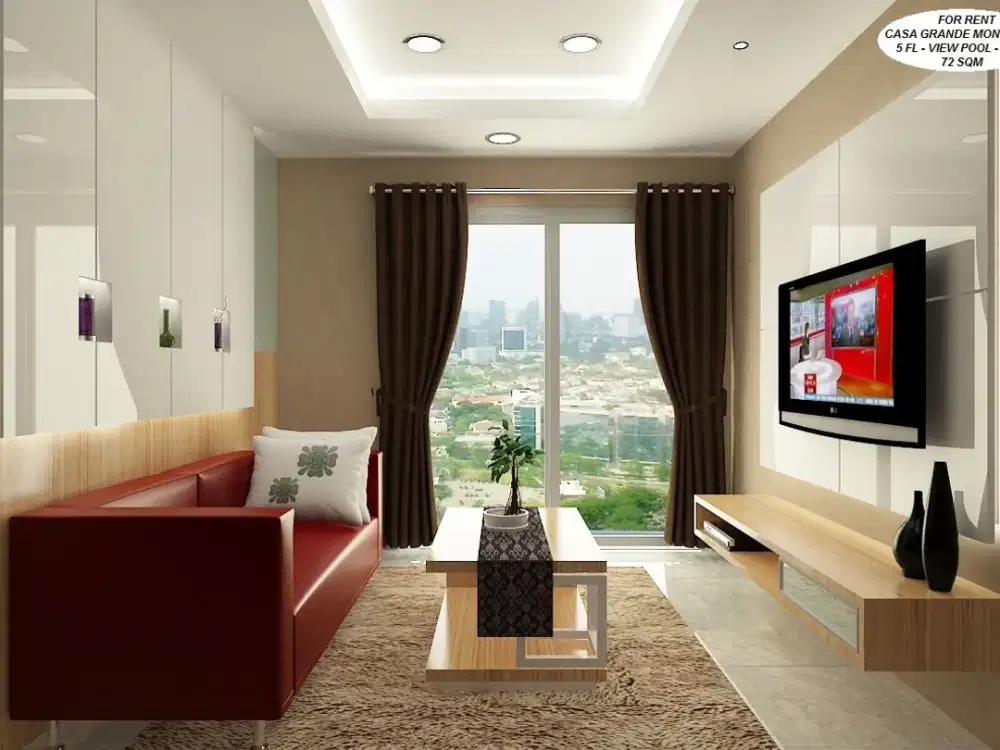 Dijual Apartemen Casa Grande Residence 2BR