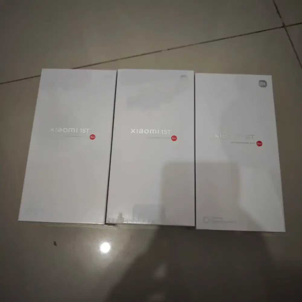 XIAOMI 15T 12/512 GARANSI RESMI XIAOMI 2 TAHUN NO REPACK