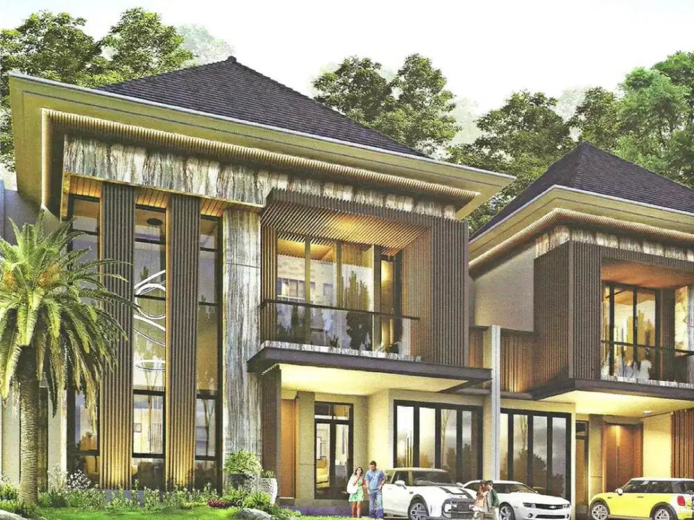 Rumah Gress Minimalis 2 Lt Mewah Pakuwon City Araya