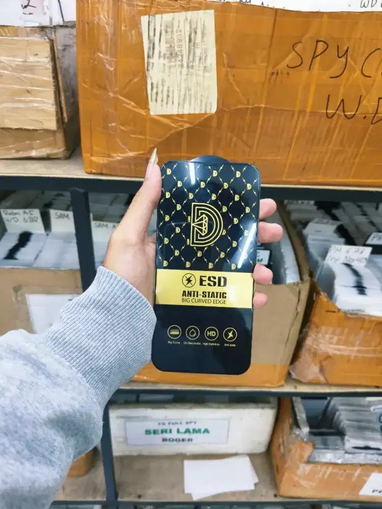 Temperglass Anti Static Bening iPhone 12 Promax