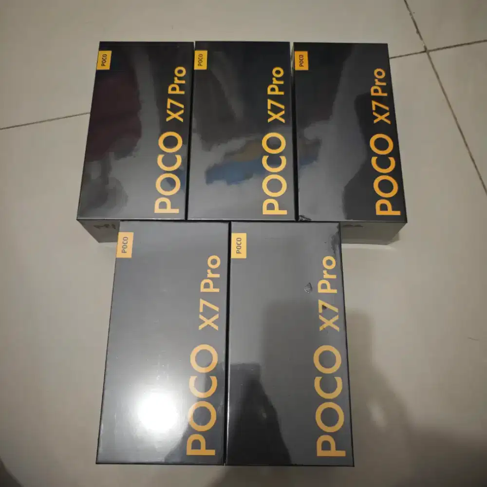 POCO X7 PRO 12/512 GARANSI RESMI XIAOMI 15 BULAN NO REPACK NEW SEGEL