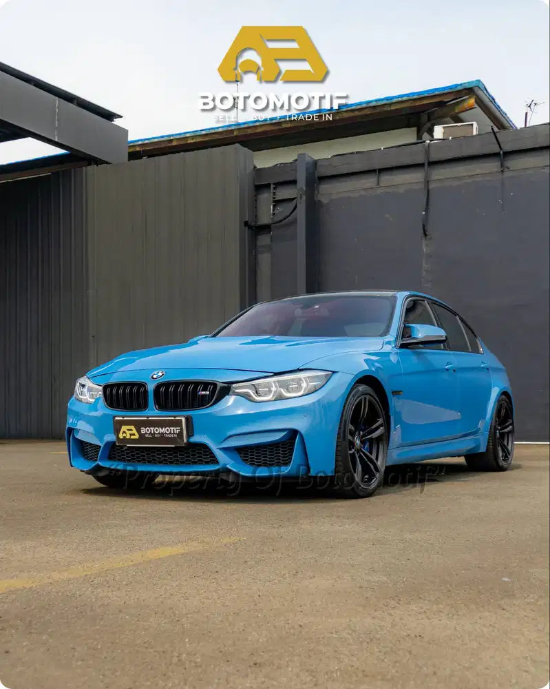 BMW M3 F80 LCI 2018 Yas Marina Blue
