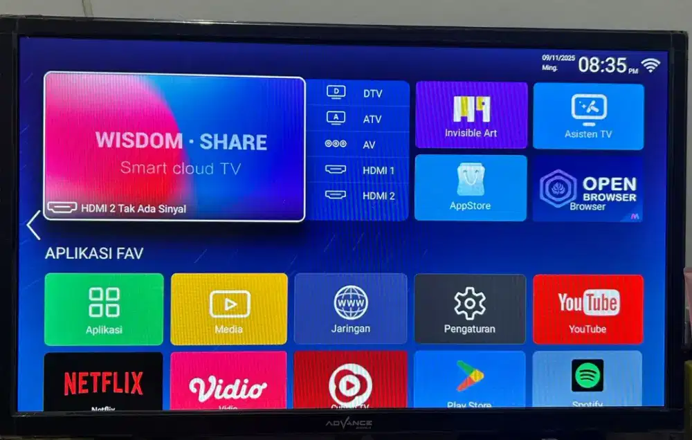 Jual tv android 24 inch