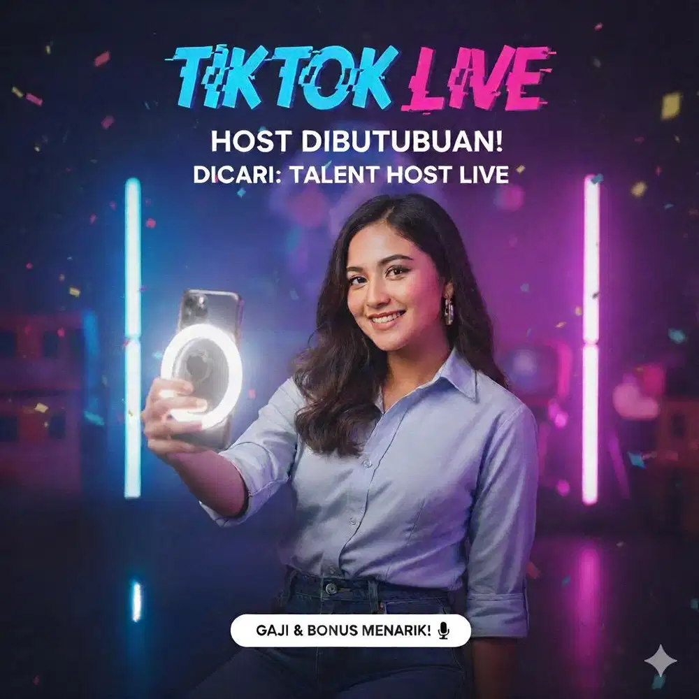 Host Live Tiktok & Shopee