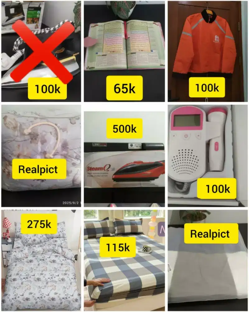 Serba-serbi barang preloved dan baru ya kosongkan lemari