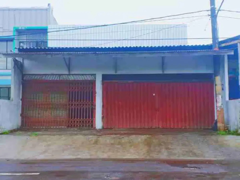 Disewakan Ruko Gudang di Jalan Raya Wisma Lidah Kulon Surabaya Barat dekat Wiyung