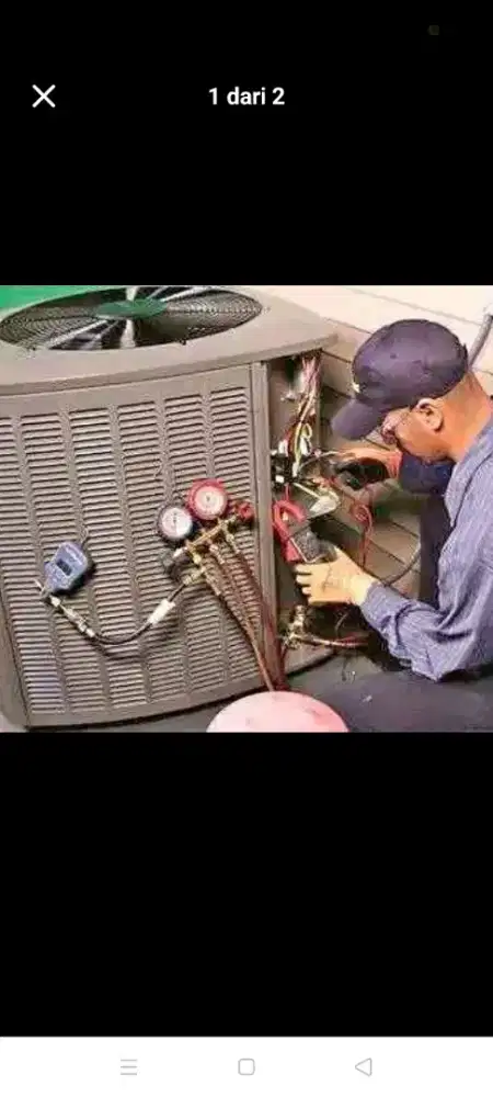 Jasa servis AC kulkas mesin cuci kompa air dll