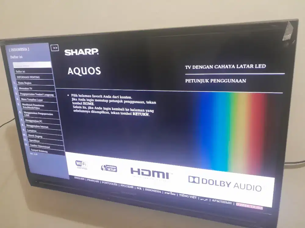 Tv digital sharp Sharp Aquos LC-32SA4500x