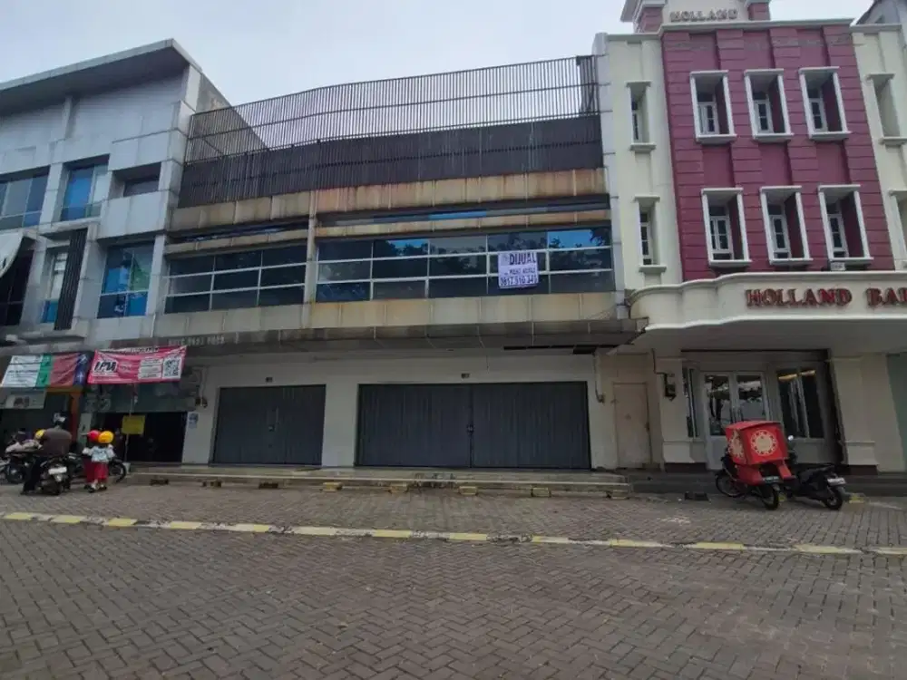 DIJUAL RUKO 2 LANTAI DENGAN LEBAR SPECIAL 6,5 M DI JALAN RAYA HARVEST CITY CIBUBUR