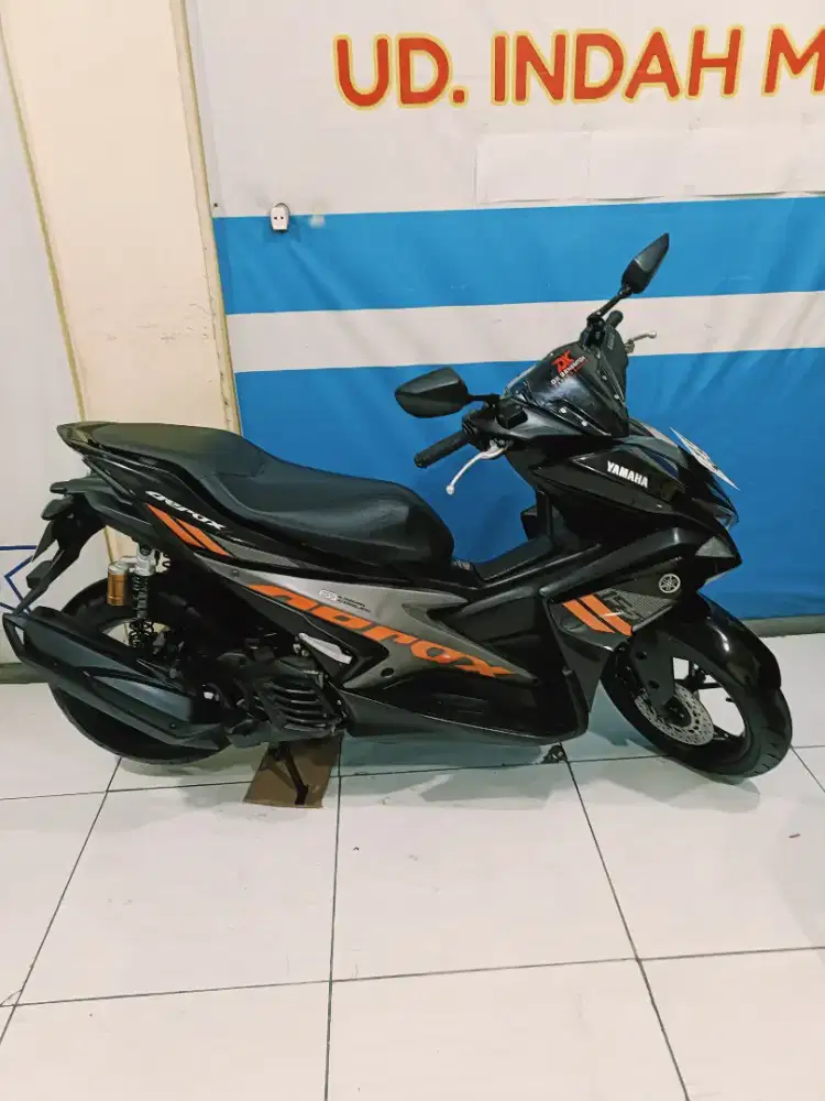 Minus pemakaian YAMAHA AEROX NON ABS 155 2018 KM RENDAH BISA KREDIT