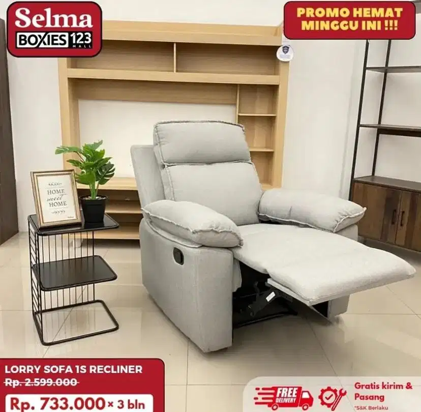 Sofa selonjoran murah selma