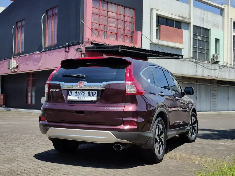 Crv Prestige 2015 Matic Sunroof Power Back Door Merah Cherry