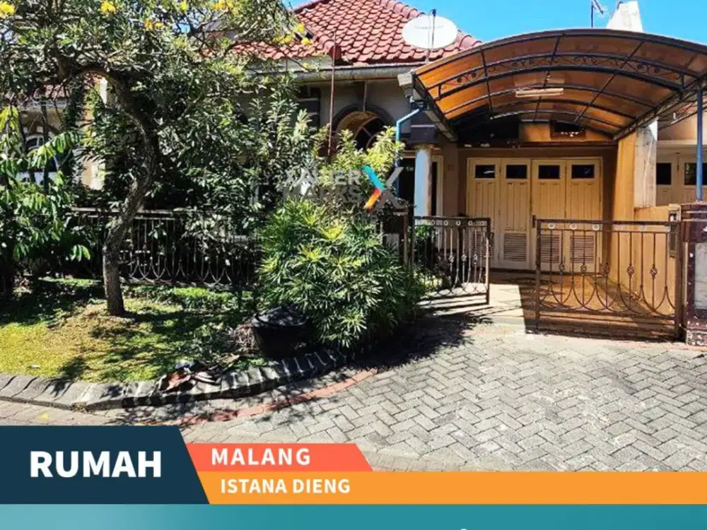 Rumah Siap Pakai Rapi di Istana Dieng Malang Dekat Mall