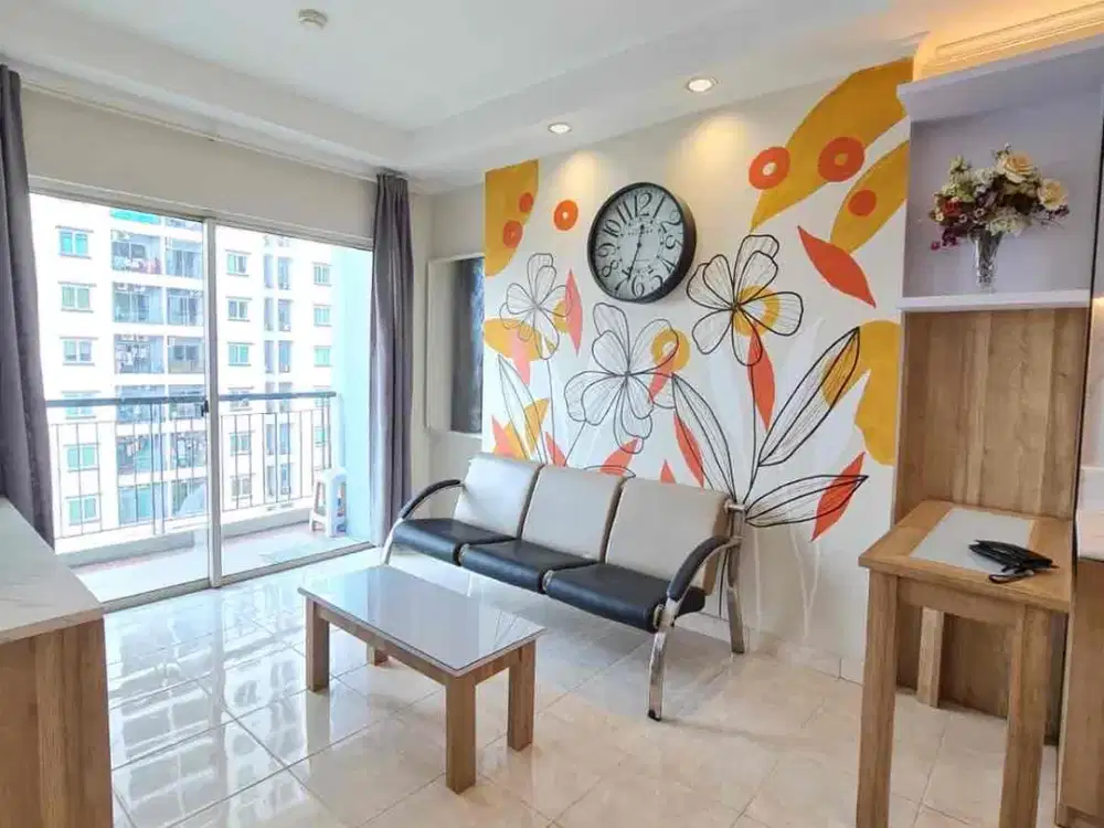 Disewakan 2 Kamar Apartemen City Home Furnish Mall Of Indonesia Murah Bagus