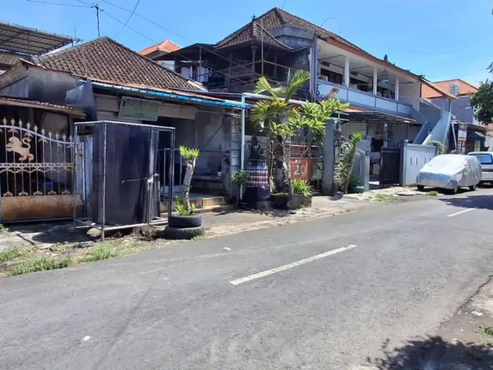 Tanah Premium Bonus Rumah 1 Lantai Dijual, Gatsu Tengah, Denpasar Area