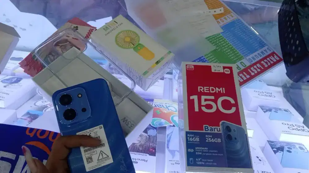 REDMI 15C RAM 6GB+6GB INTERNAL 128GB
