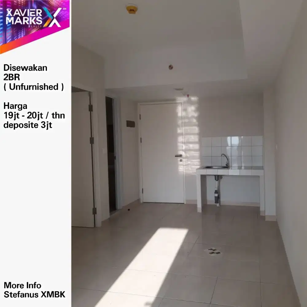 Disewakan Apartemen Springlake Summarecon Bekasi tipe 2BR Unfurnished