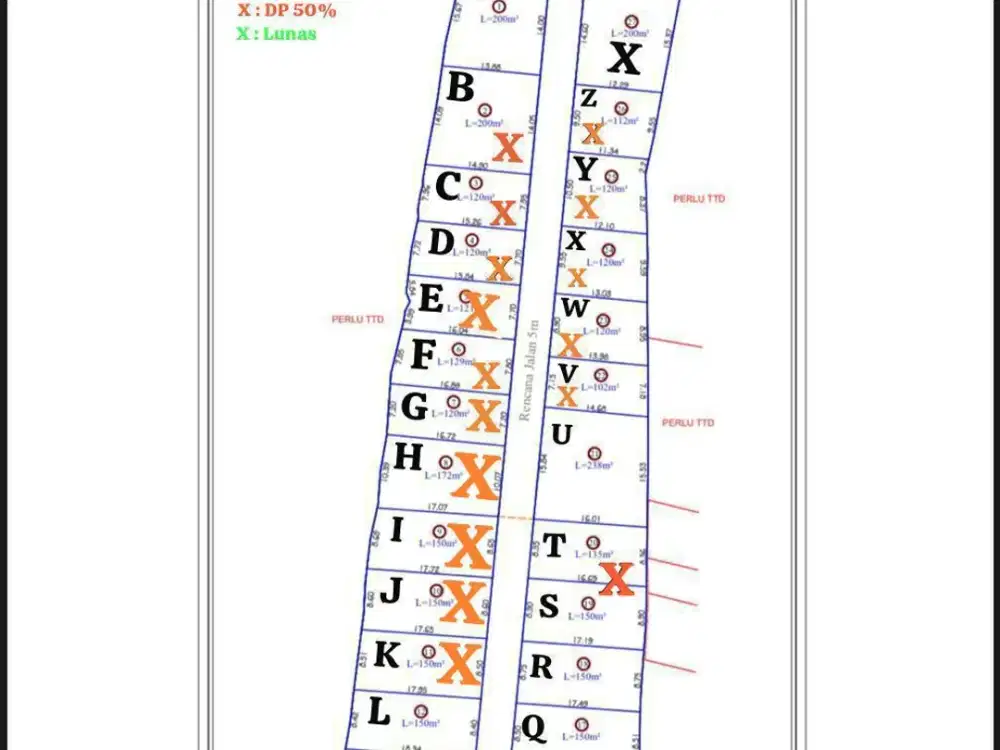 KAVLING EXCLUSIVE VIEW LAUT – JL. DHARMAWANGSA, KAMPIAL – BALI