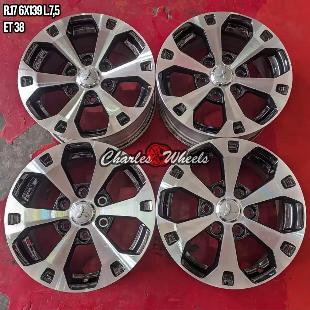Jual oem pajero r17 6x139,7 dll