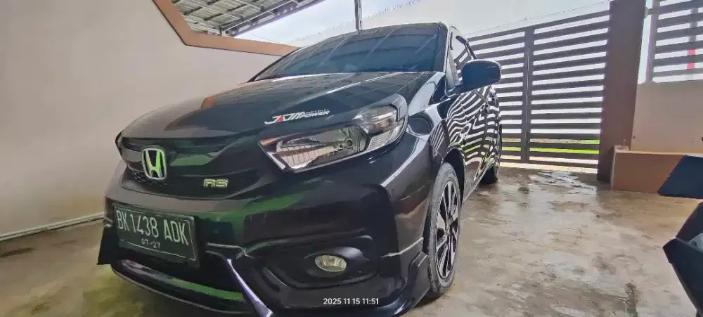 Dijual Brio E MT 2022 Hitam Km 17.rb an