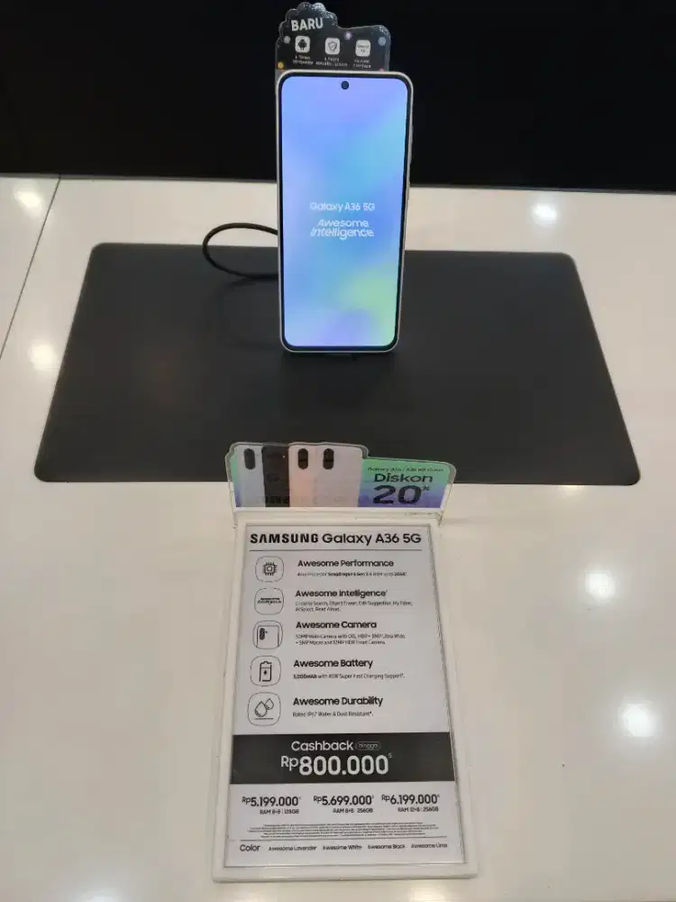 Promo Samsung A36 Free Adaptor Dan Promo tebus Murah Lainnyaa