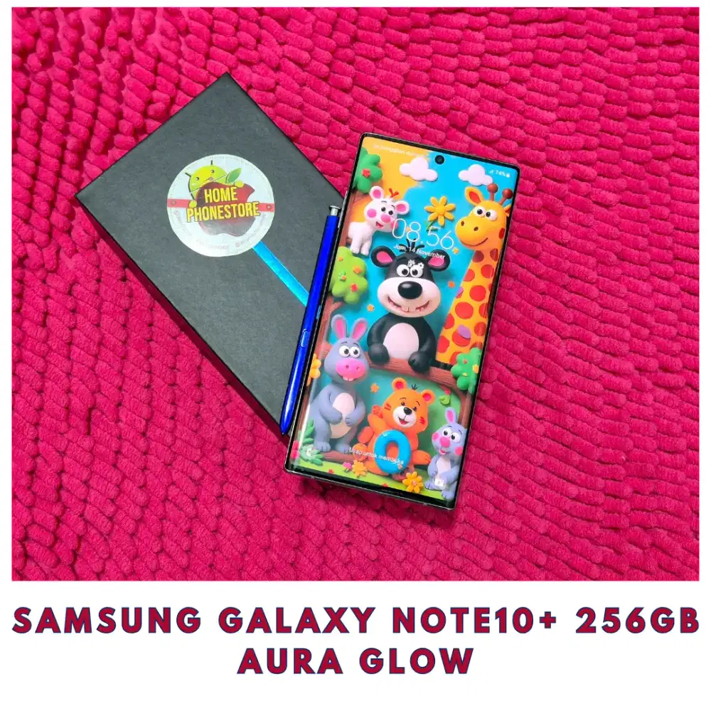 Samsung Note 10+ 12/256Gb Resmi SEIN Mulus