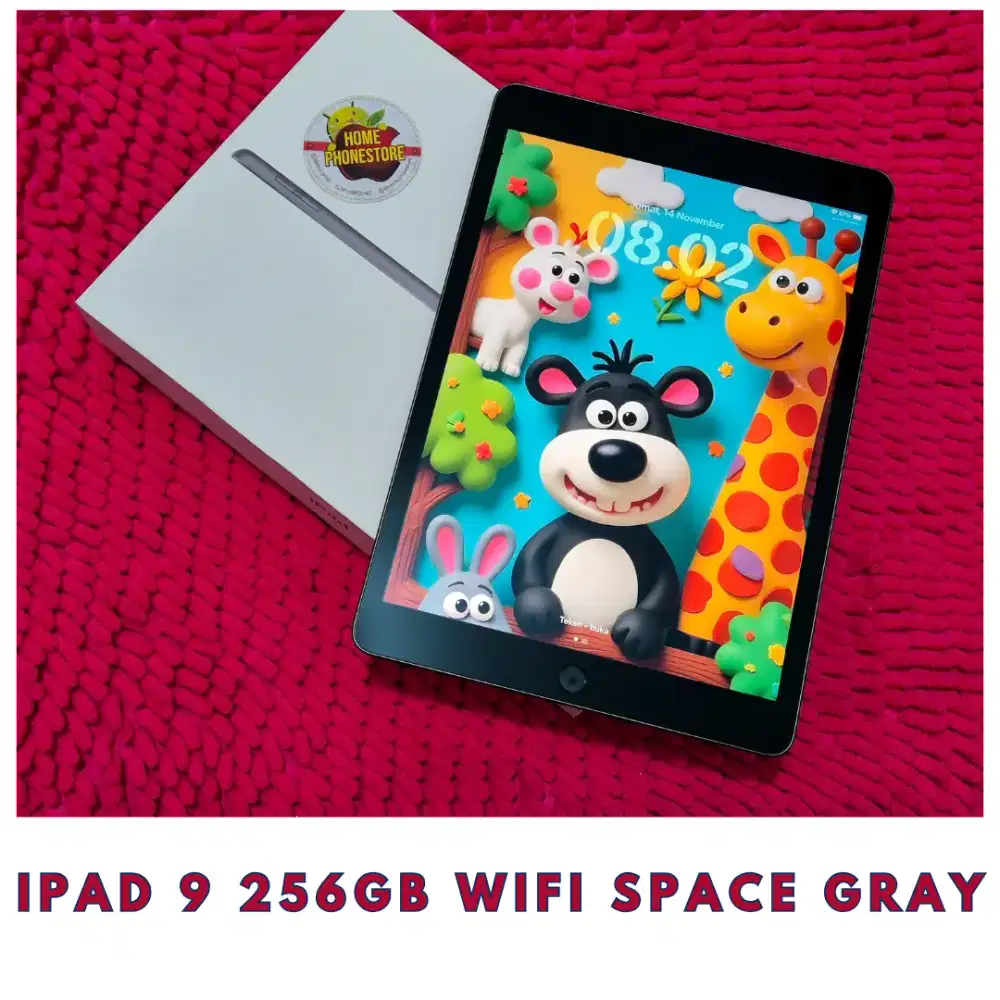 iPad 9 256Gb WiFi Gray iBox Indo Resmi