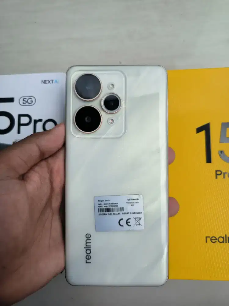 Realme 15pro 5g 12/256gb fullset ori