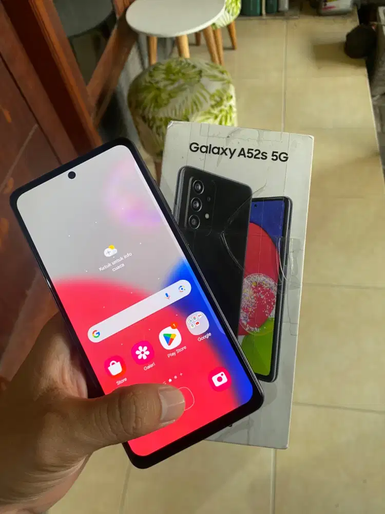 Samsung a52s 8/256 normal bonus charger + softcase