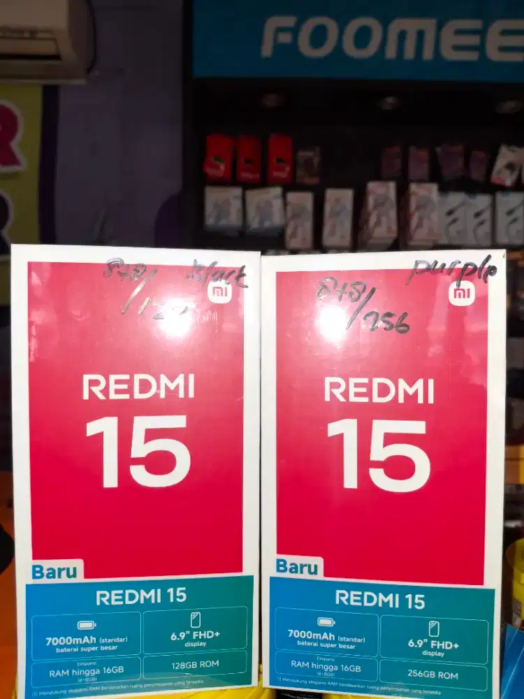REDMI 15 BATRE 7000MAH BISA BUAT PB HARGA CUMA 2JT RAM 8 !!!